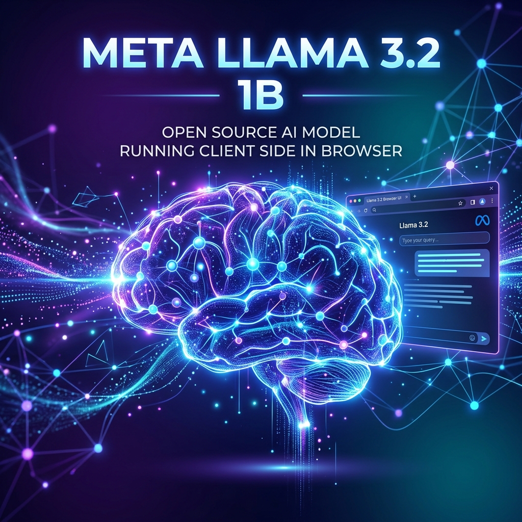 Meta Llama 3.2 1B WebGPU Banner