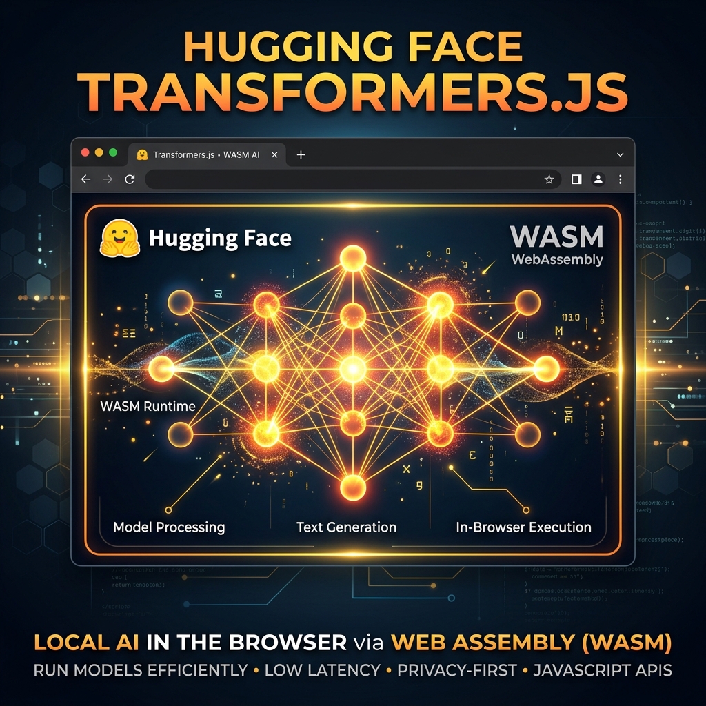 Hugging Face Transformers.js WASM Banner